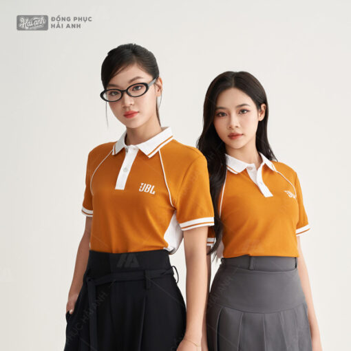 Áo Polo Đồng Phục Fastuni Màu Vàng Nghệ