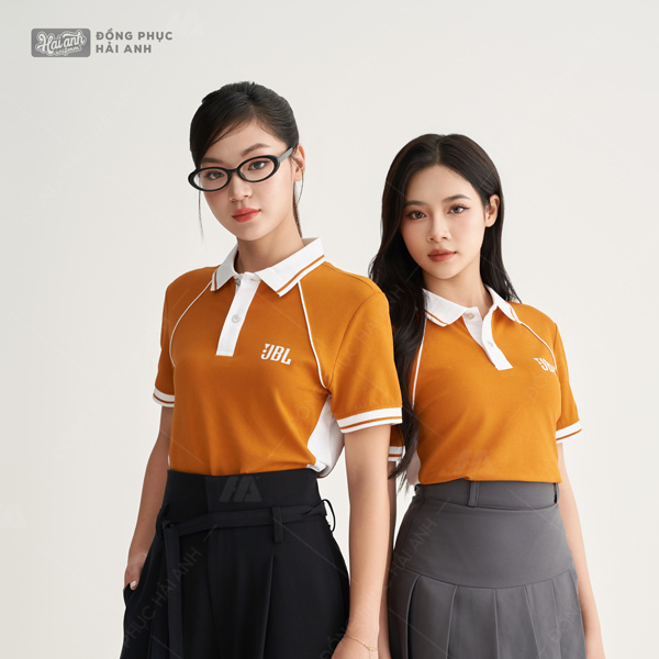Áo Polo Đồng Phục Fastuni Màu Vàng Nghệ