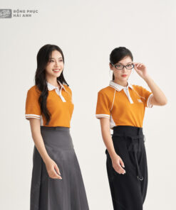 Áo Polo Đồng Phục Fastuni Màu Vàng Nghệ - ảnh 4