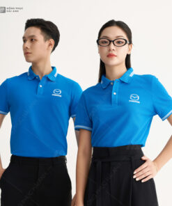 Áo Polo Đồng Phục Fastuni Màu Xanh