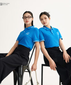 Áo Polo Đồng Phục Fastuni Màu Xanh - ảnh 4