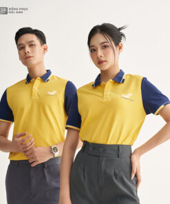 Áo Polo Đồng Phục Màu Vàng Vietnampost - ảnh 3