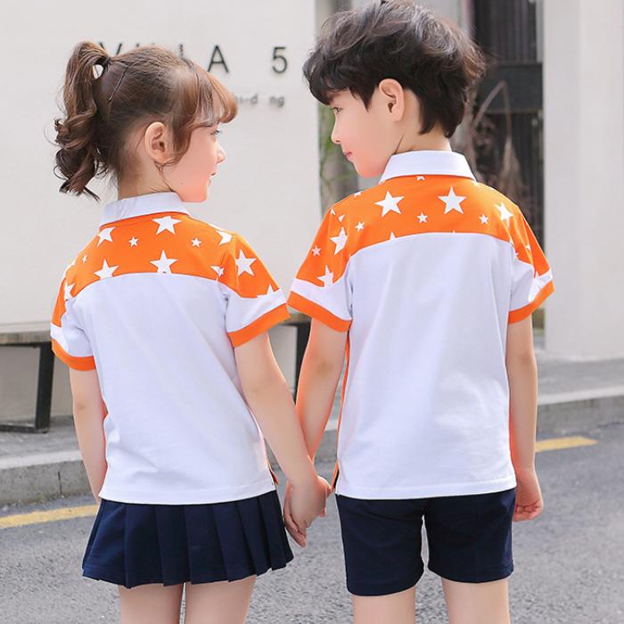 Mẫu đồng phục học sinh tiểu học sử dụng chất liệu vải cotton thoáng mát