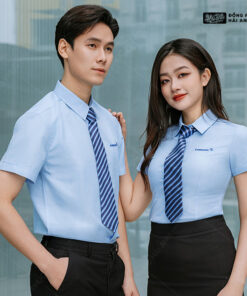 Áo Sơ Mi Đồng Phục Màu Xanh Da Trời Eximbank - ảnh 3