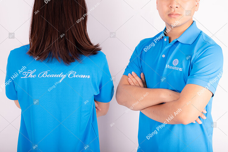 Áo thun đồng phục công ty Hanatural