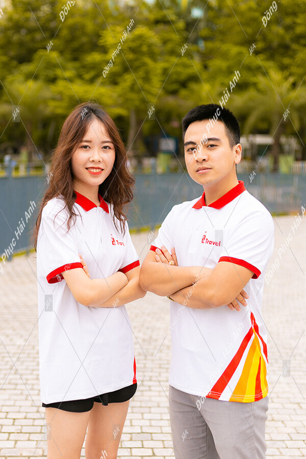 Áo thun đồng phục công ty du lịch Khát Vọng