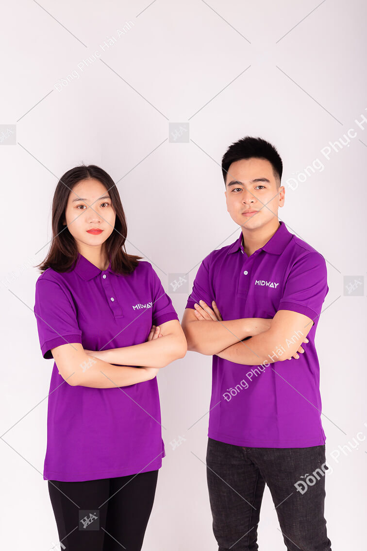 Áo thun đồng phục công ty Midway - ảnh 2