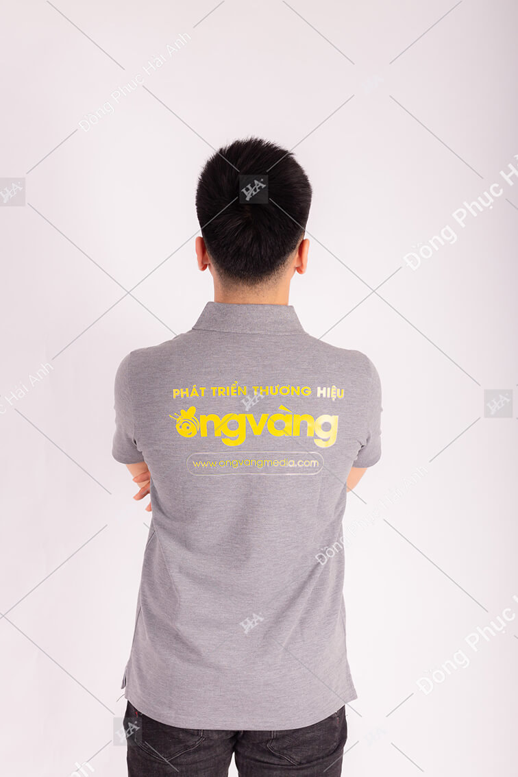 Áo thun đồng phục công ty Ong Vàng