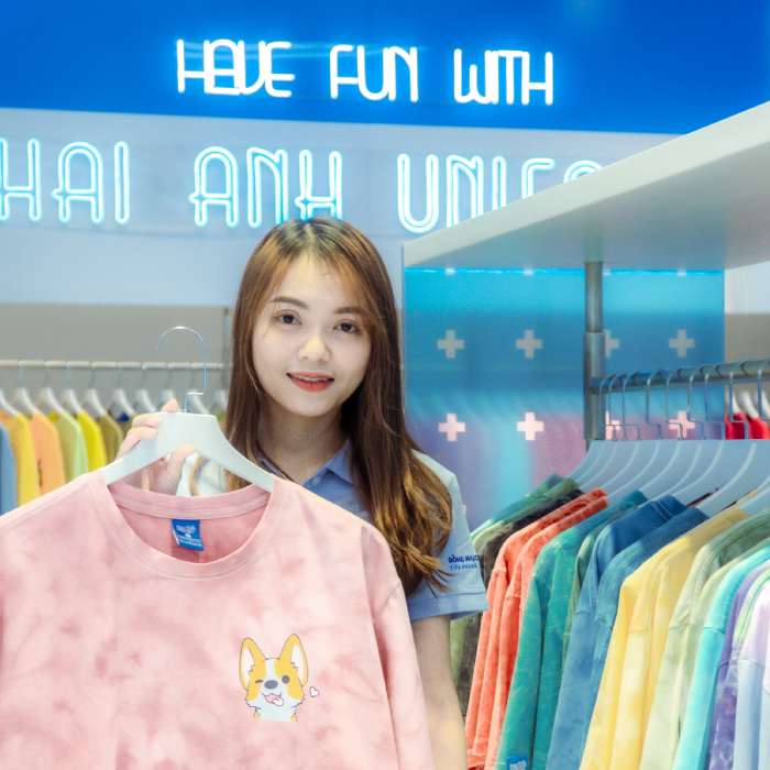 Mua mẫu áo thun hình in độc đáo tại Đồng phục Hải Anh