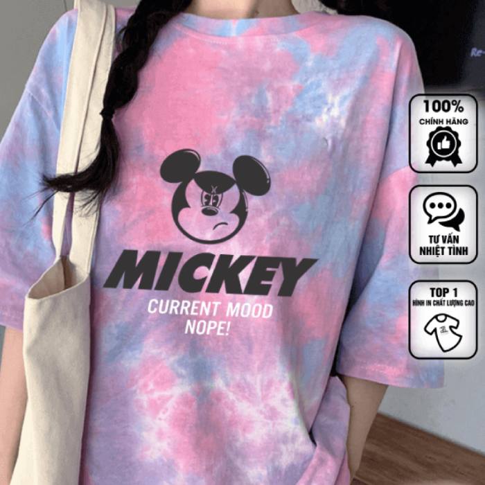 Áo thun hình chuột Mickey nổi bật với nhiều màu sắc trẻ trung - ảnh 2