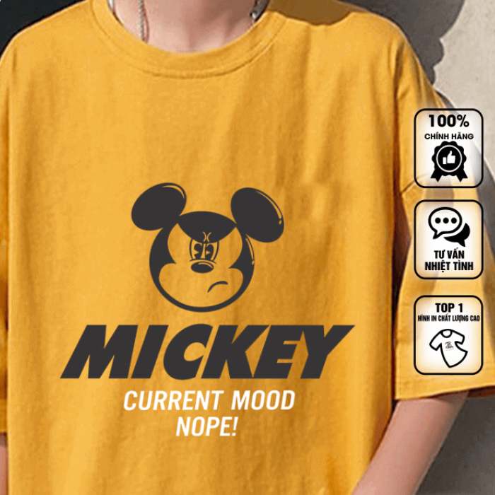 Áo thun hình chuột Mickey nổi bật với nhiều màu sắc trẻ trung - ảnh 3