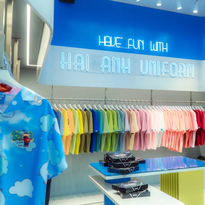 Đồng phục Hải Anh - Địa chỉ mua áo thun in hình mặt cười đẹp, chất lượng