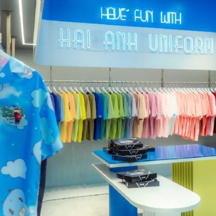 Đồng phục Hải Anh - Địa chỉ mua áo thun in hình FlagShip