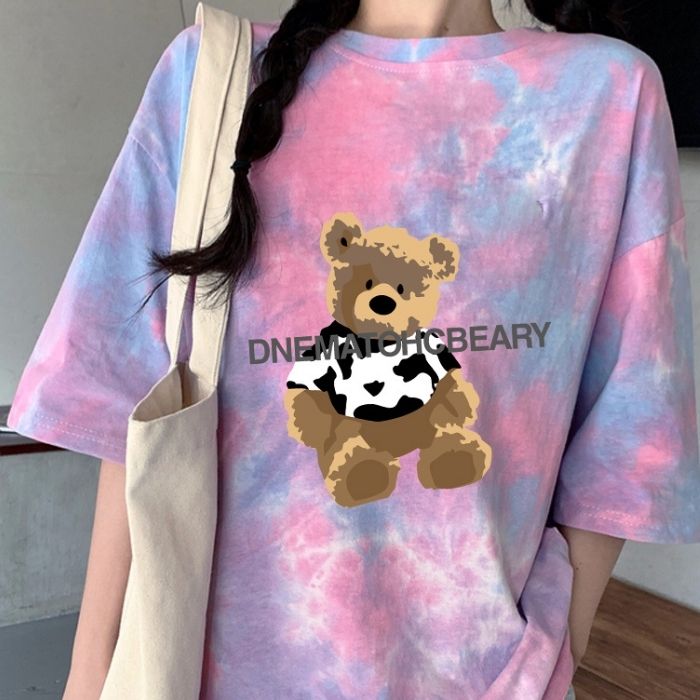 Mẫu áo thun in hình gấu bông cực đẹp, street style hot trend giới trẻ - ảnh 5