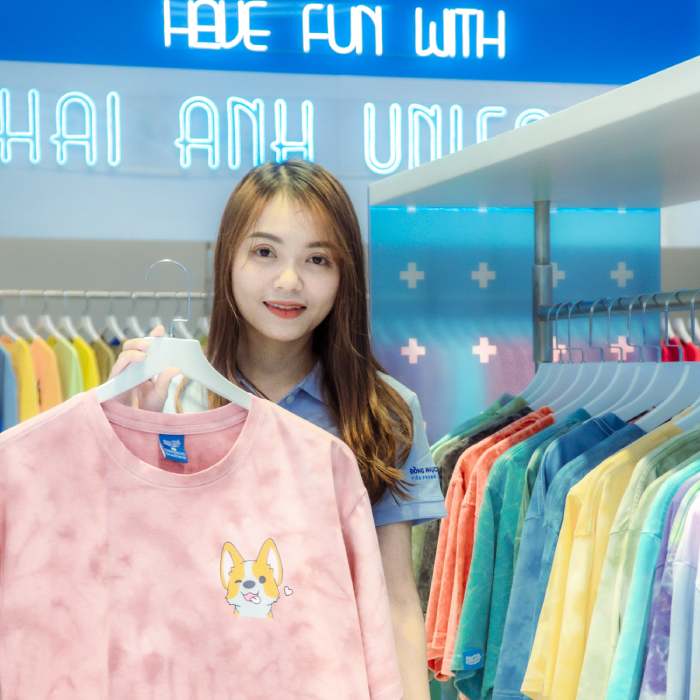 Đồng phục Hải Anh - Địa chỉ mua áo phông cổ tròn đẹp, chất lượng