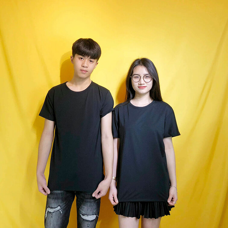 Áo Thun Màu Đen Giá Sỉ 59K - ảnh 2