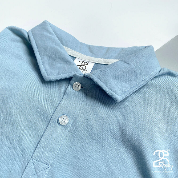 Áo Thun Màu Xanh Avatar Cổ Bẻ Giá Sỉ 59K - ảnh 2