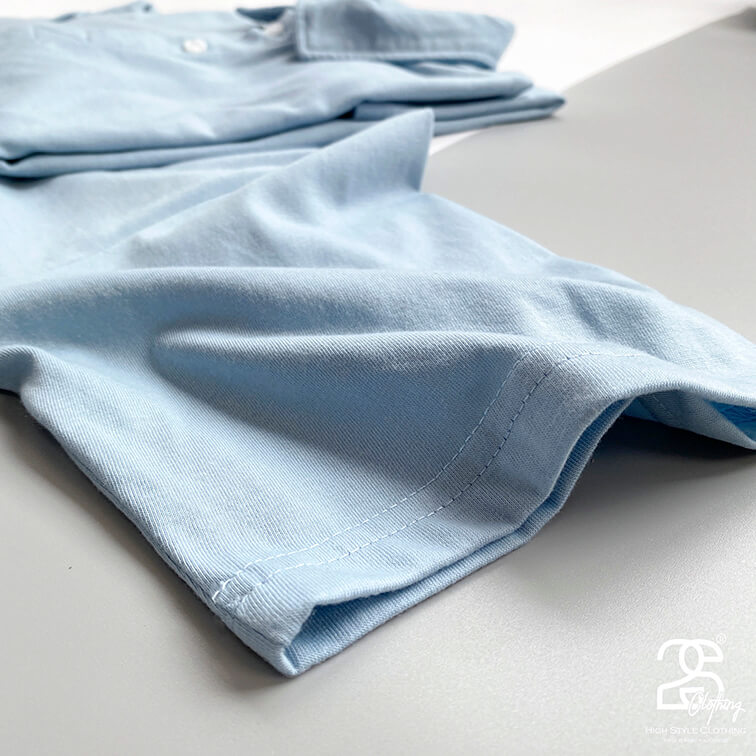 Áo Thun Màu Xanh Avatar Cổ Bẻ Giá Sỉ 59K - ảnh 3