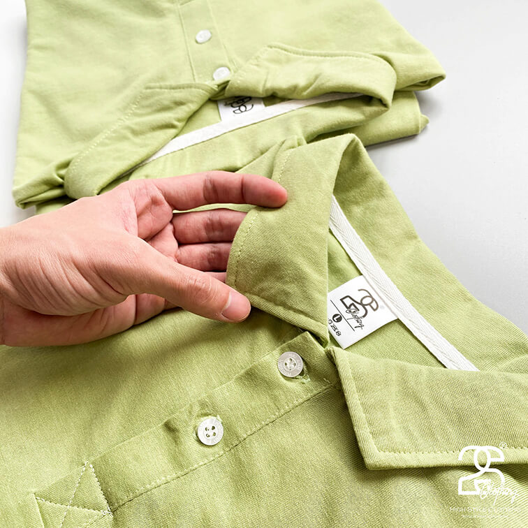 Áo Thun Màu Xanh Hulk Cổ Bẻ Giá Sỉ 59K - ảnh 2