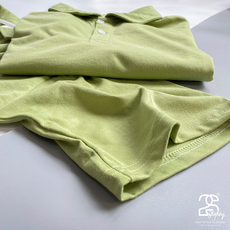 Áo Thun Màu Xanh Hulk Cổ Bẻ Giá Sỉ 59K - ảnh 3