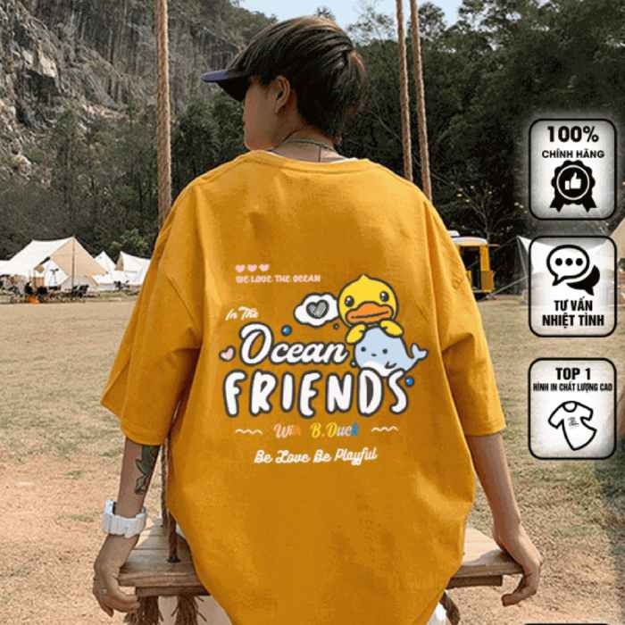 Mẫu áo thun Ocean Friends phong cách, thời thượng, đẳng cấp - ảnh 5