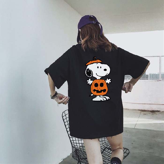 Mẫu áo thun Snoopy dễ thương, hình in ngộ ngĩnh