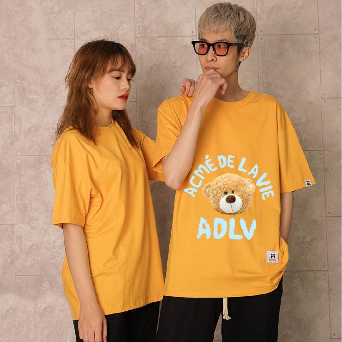 Áo thun unisex gấu bông thiết kế dễ thương, đa dạng màu sắc - ảnh 3