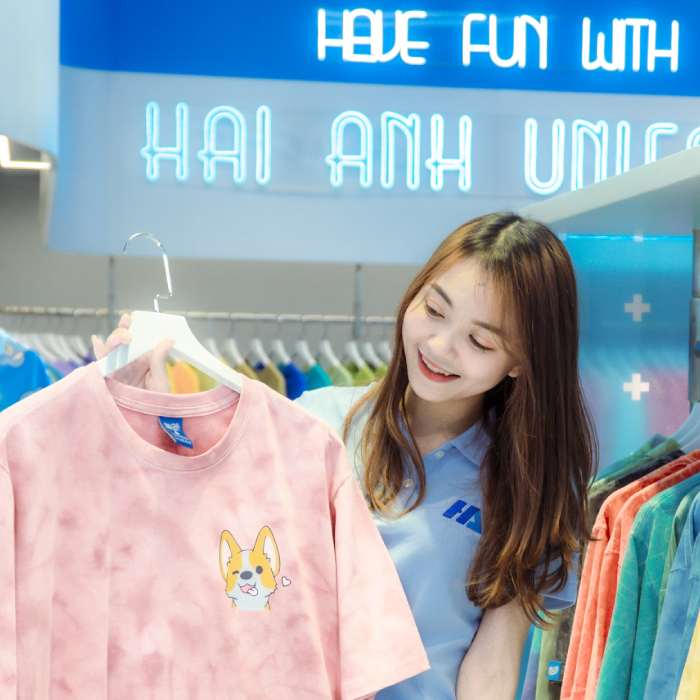 Đồng phục Hải Anh - Địa chỉ mua áo thun gấu bông đẹp