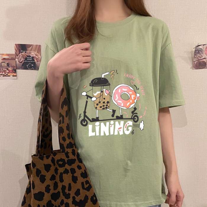 Áo thun unisex hình bánh donut độc đáo, ấn tượng - ảnh 4