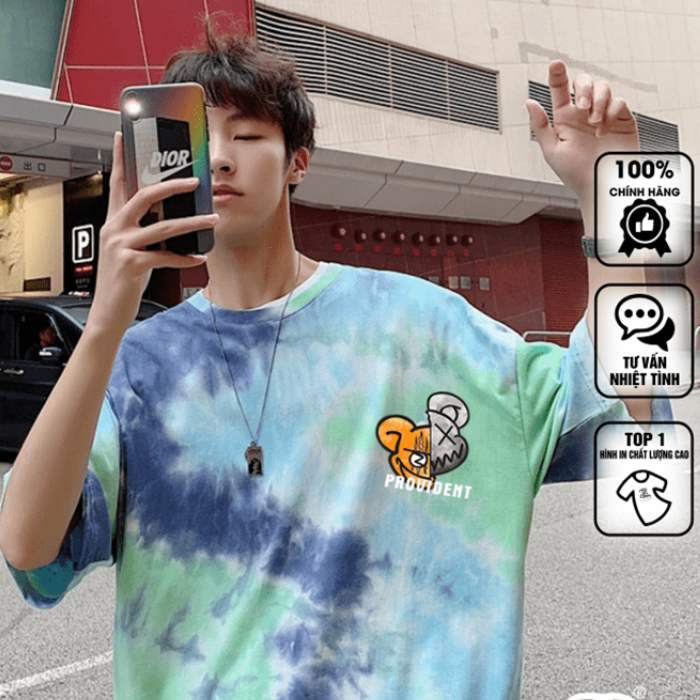 Mẫu áo thun oversize hình chibi dễ thương, độc đáo