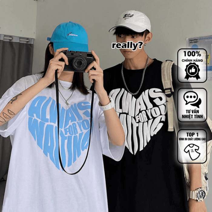 Mẫu áo thun unisex hình trái tim thiết kế đẹp, tinh tế - ảnh 2