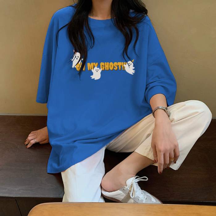 Áo thun unisex Oh My Ghost cá tính, thời thượng - ảnh 4