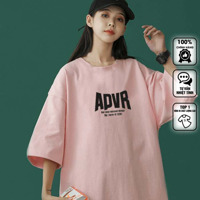 Áo thun unisex oversize ADVR thời thượng, cá tính - ảnh 4