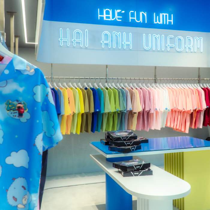 Đồng phục Hải Anh - Địa chỉ mua áo thun Unfluidos đẹp, uy tín