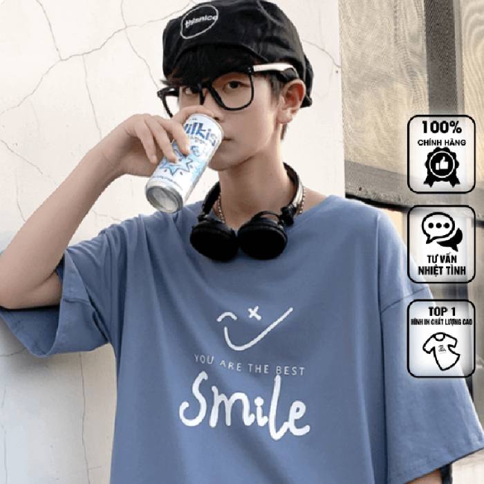 Áo thun You Are The Best Smile nổi bật với slogan ý nghĩa