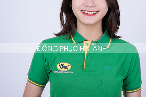 Cổ áo đồng phục công ty YAMATO