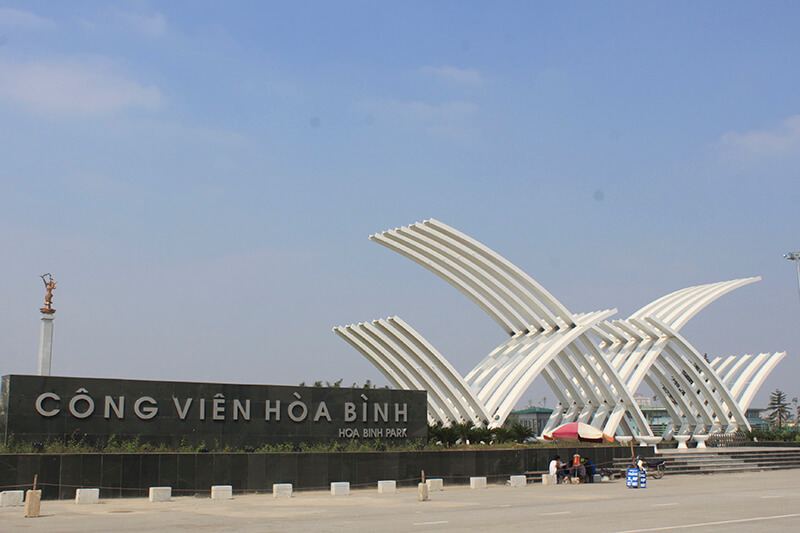 Công viên Hòa Bình ở Hà Nội