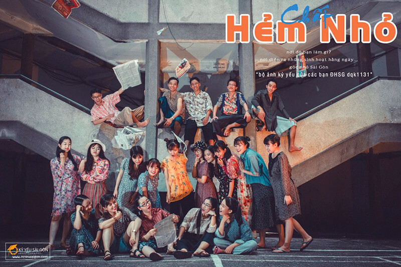Chung cư Thanh Đa – Địa điểm chụp ảnh kỷ yếu đẹp, cổ kính ở Sài Gòn