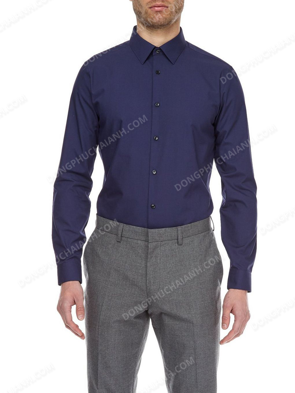 Đồng phục áo sơ mi nam công sở 55