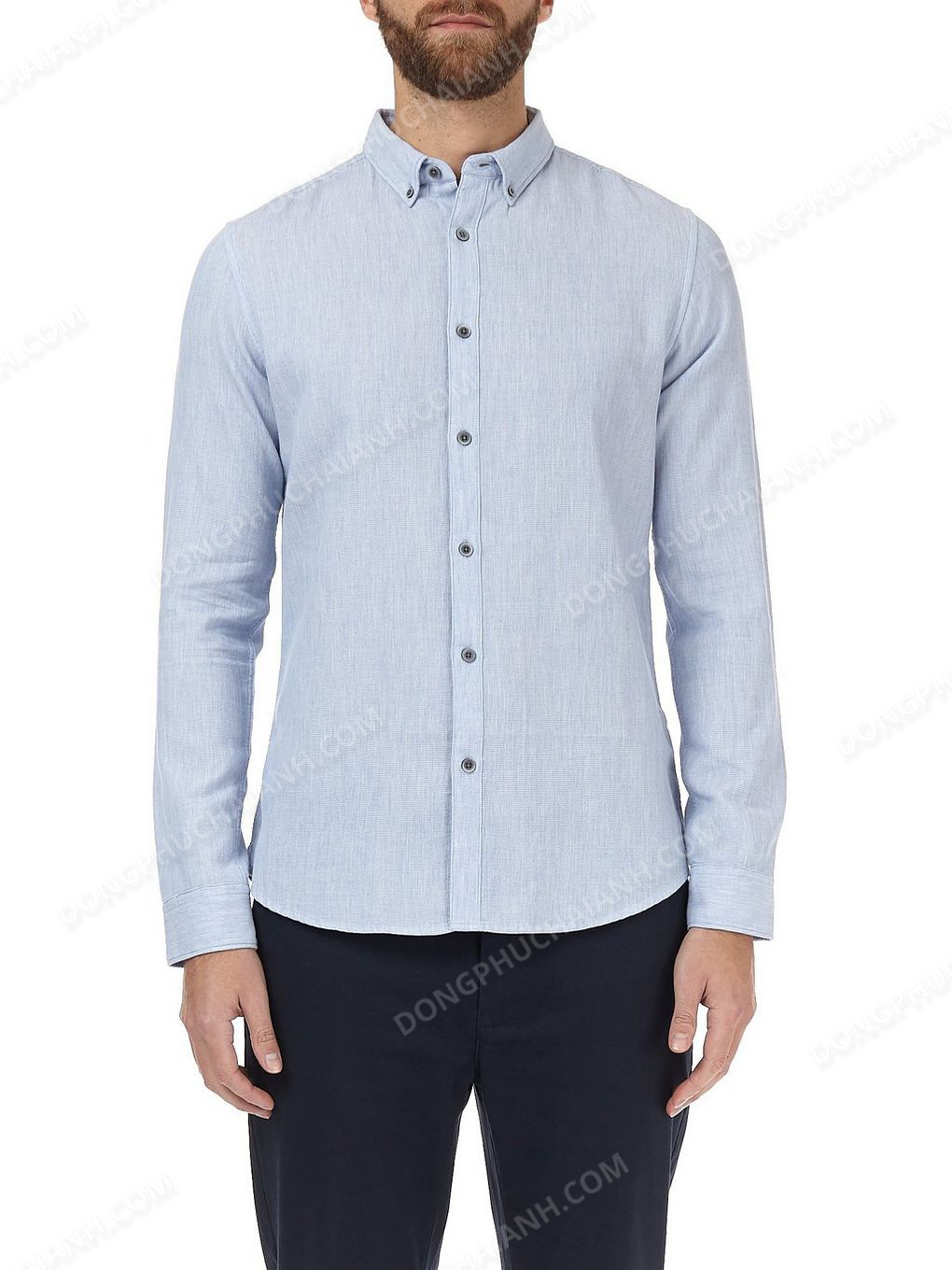 Đồng phục áo sơ mi nam công sở 45
