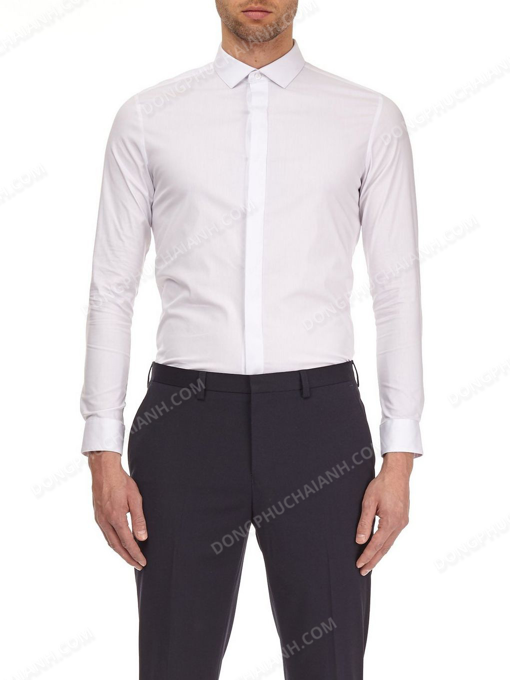Đồng phục áo sơ mi nam công sở 21