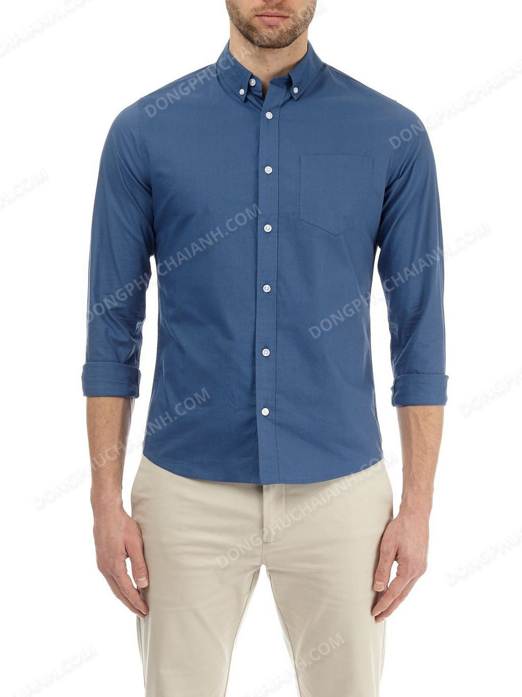 Đồng phục áo sơ mi nam công sở 07