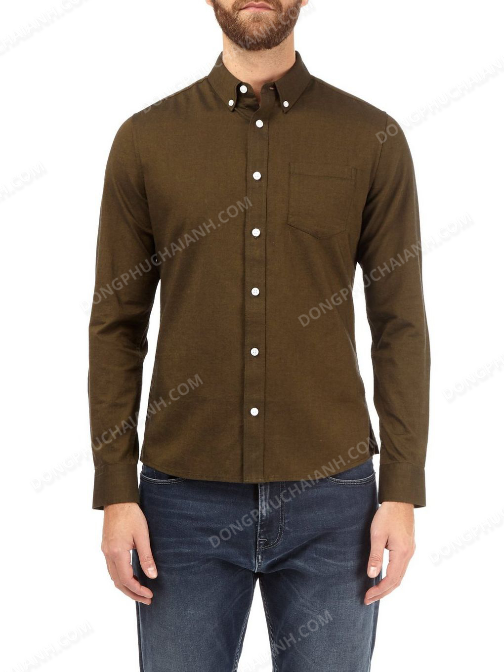 Đồng phục áo sơ mi nam công sở 05