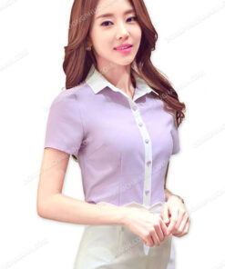 Đồng phục áo sơ mi nữ công sở 07