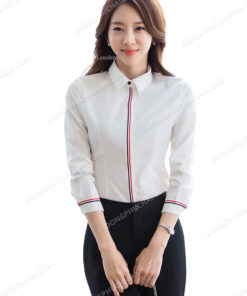 Đồng phục áo sơ mi nữ công sở 12