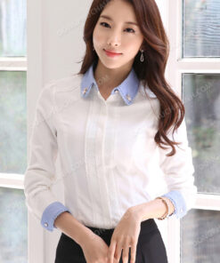Đồng phục áo sơ mi nữ công sở 18