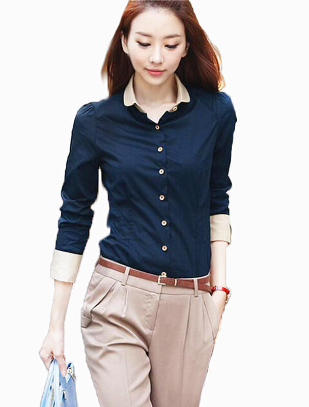 Đồng phục áo sơ mi nữ công sở 30 - ảnh 7