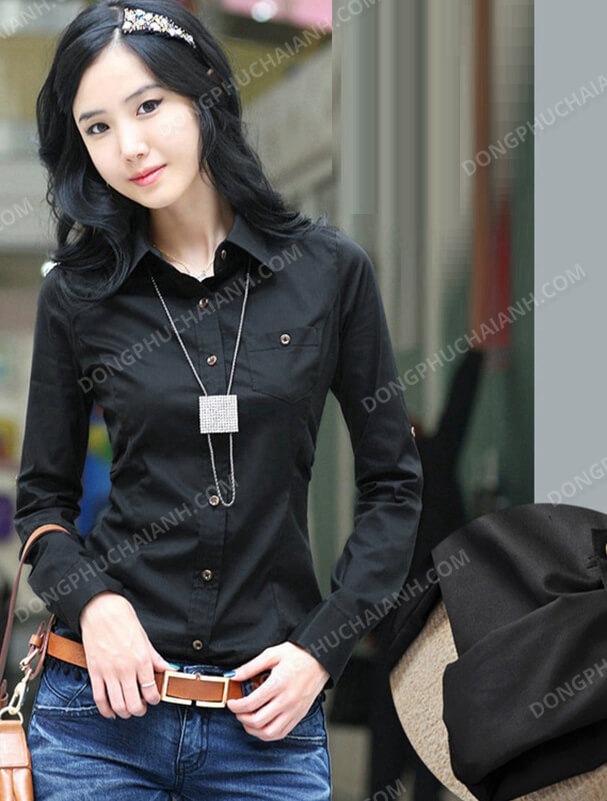 Đồng phục áo sơ mi nữ công sở 31 - ảnh 3