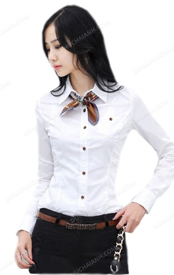 Đồng phục áo sơ mi nữ công sở 31
