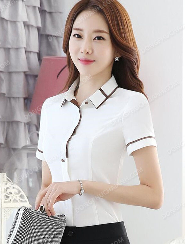 Đồng phục áo sơ mi nữ công sở 35